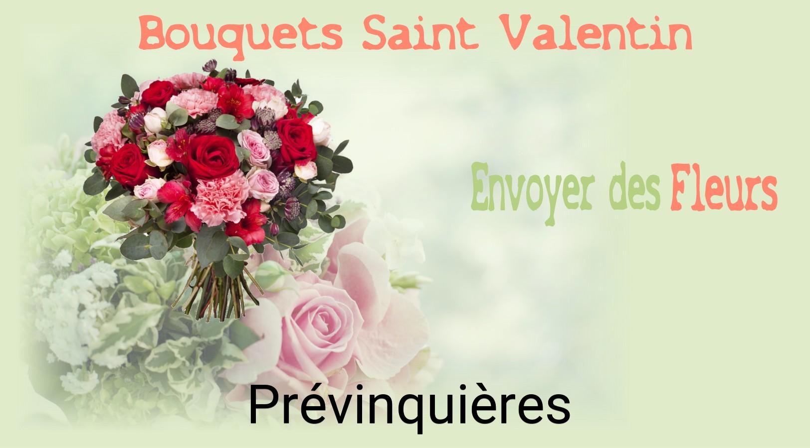 Roses de Saint-Valentin livrées à Prévinquières